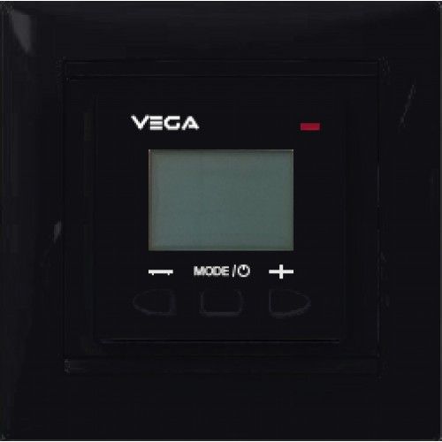 Vega LTC 070 "prog" черный (под рамки Legrand, Schneider, VIKO)