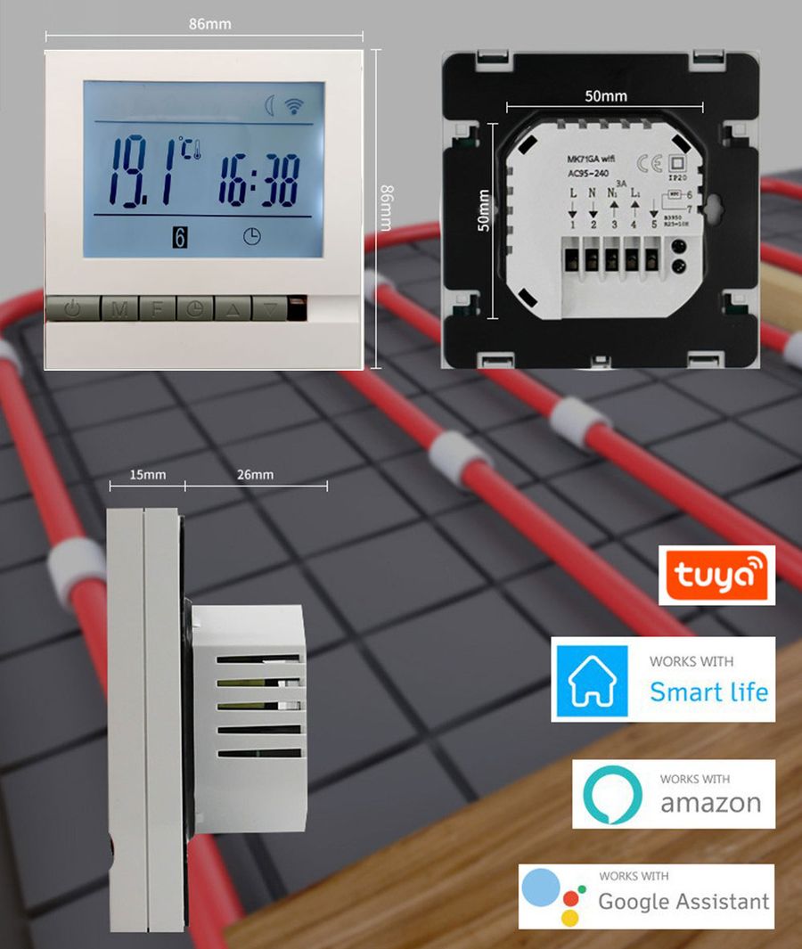 Set WBR-316 WiFi Tuya Smart (attach2 22418)