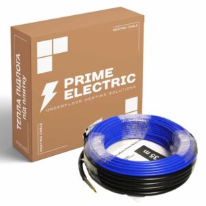 Греющий двухжильный кабель Prime Electric PC-20 с коробкой